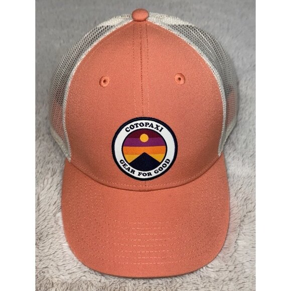 cotopaxi Other - COTOPAXI Peach Orange Sunny Side Trucker Hat Cap One Size Adjustable